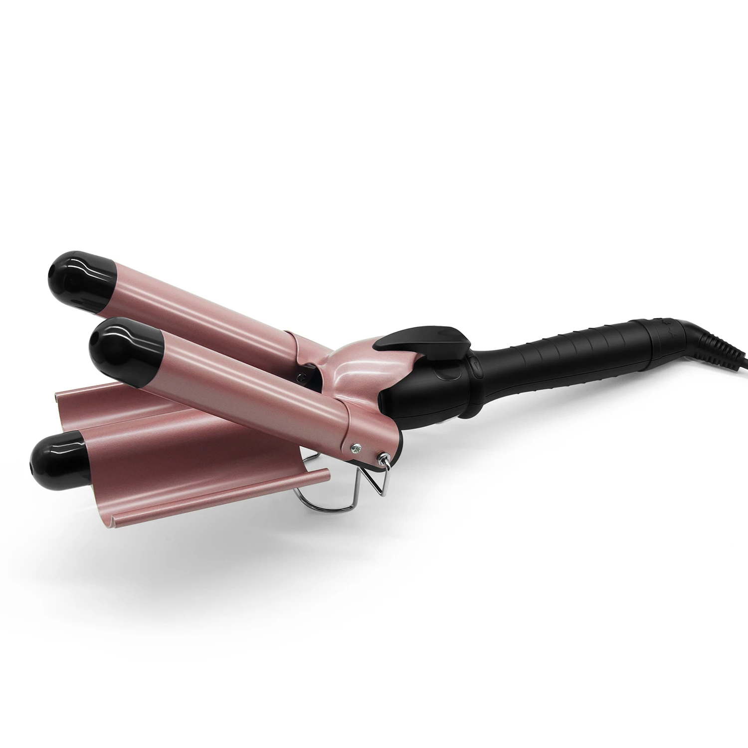 3 barrel hair curler temperature adjustable hair crimper hair waver curling iron lcd ceramic
