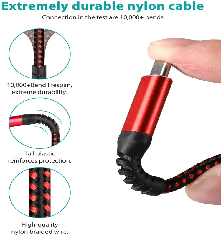 Android Accessories Flex 2020 Usb Low Price Portable Phone Mobile 3a Fast Usb-c Cable In Data Cables