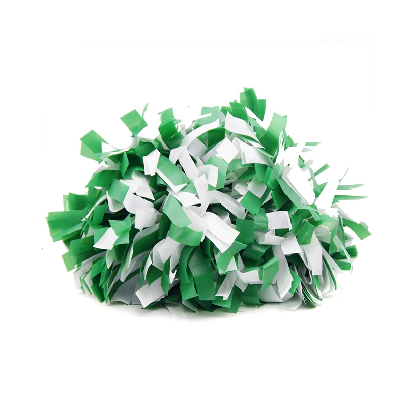 High Quality Colorful Handheld Plastic Cheerleading Pom Poms for Girls
