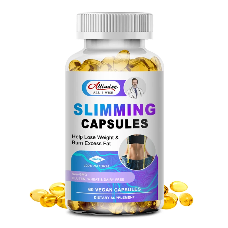 Vitamin D3 Slimming Softgel Capsules Excess Fat Burning Natural Herbal Supplement for Women