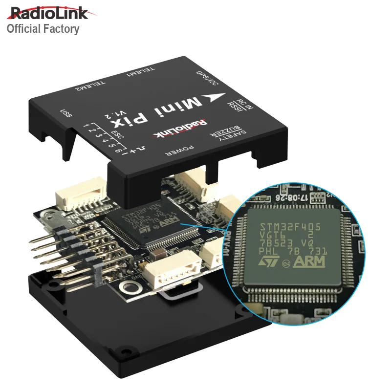 Ardupilot Flight Controller Radiolink MINI PIXHAWK Better Altitude Hold with STM32F405VGT6 Processor