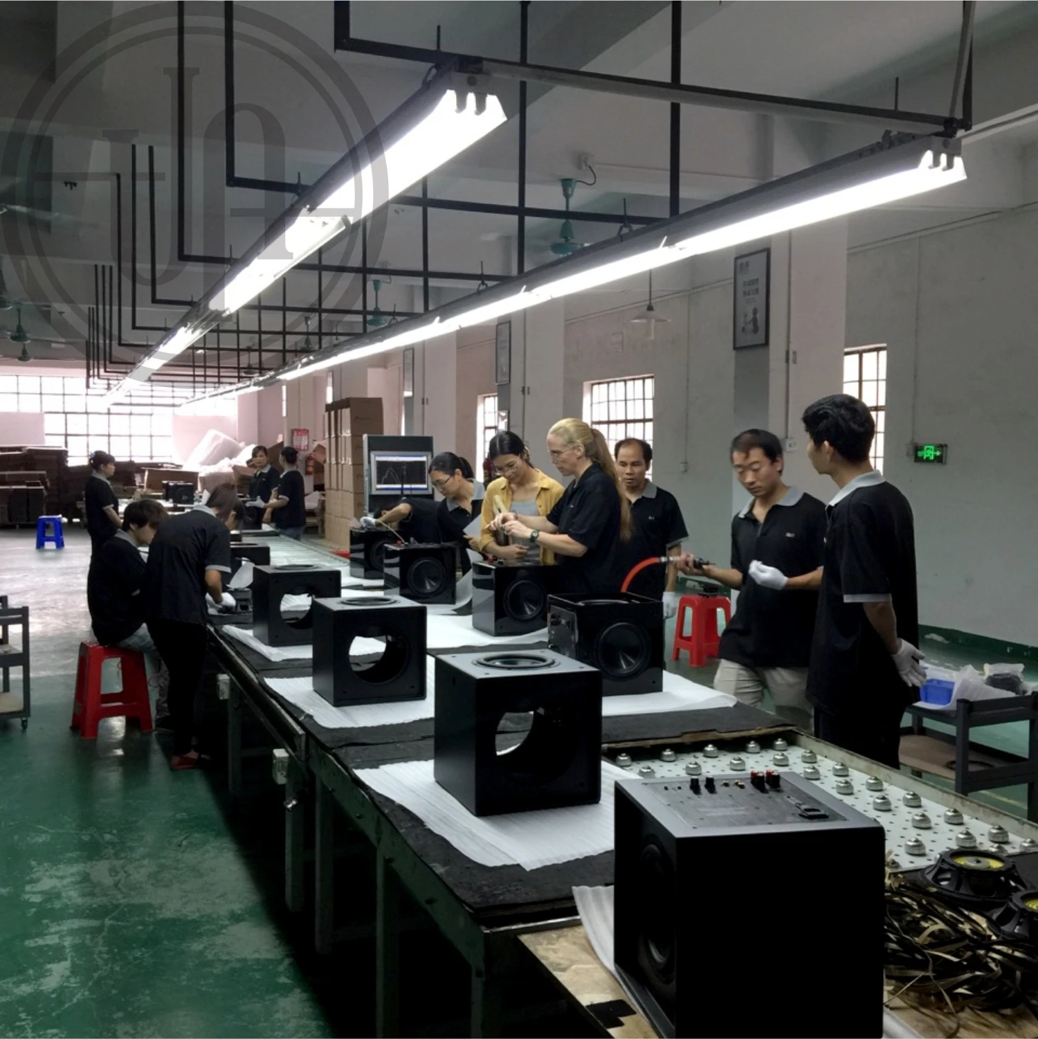 CHRODIO K2H Dual  Three Way Active Line Array Speakers Audio System Passive Sound System professional audio For Big Events