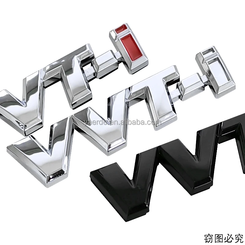 For Toyota Corolla Vios VVTI car logo wholesale emblems famous car logos and funny Custom Made Car Emblems