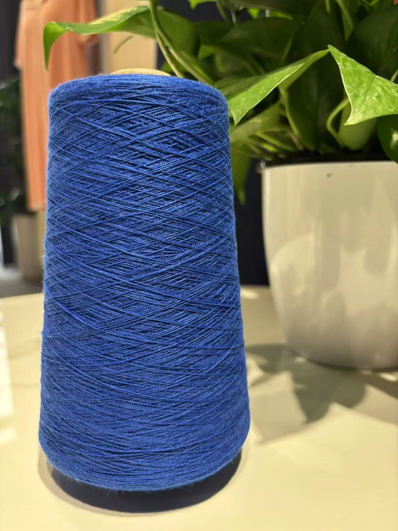 Weaving Blended Yarn Wholesale Ring Spun Vortex OE Compact-Siro Knitting Raw Yarn 50% Viscose 28% PBT 22% Nylon