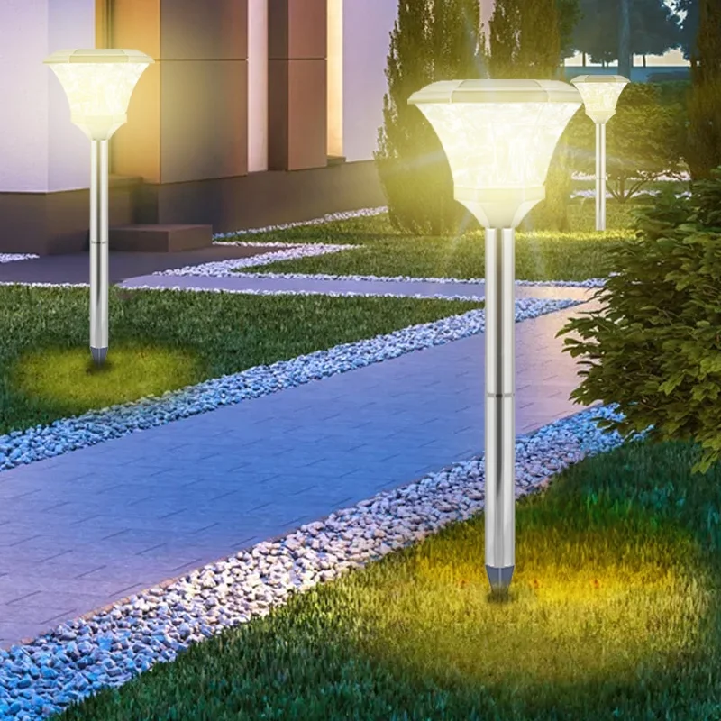 Solar Power Changing Waterproof No Electricity Cost Solar Fence Light Led Solar Camping Lights