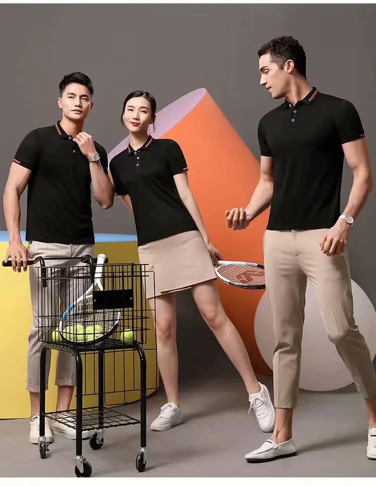 Wholesale  Cotton Embroidery Logo Polo Shirts High Quality Plain Golf Polo T-shirts Custom Polo Shirts