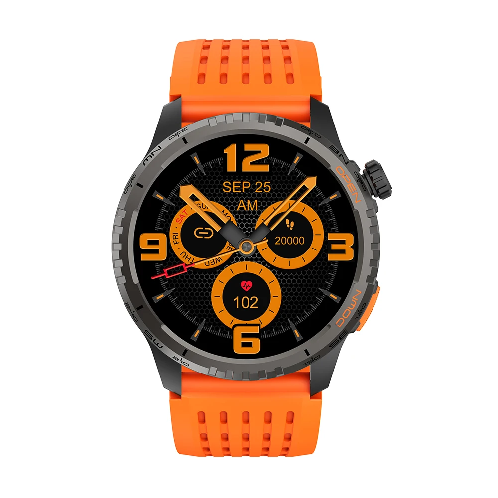 TKYUAN Gps Smartwatch Men AMOLED 466*446 Motion Track Heart Rate Ip68 Waterproof Big Battery Long Standby Gps Sport Smartwatch