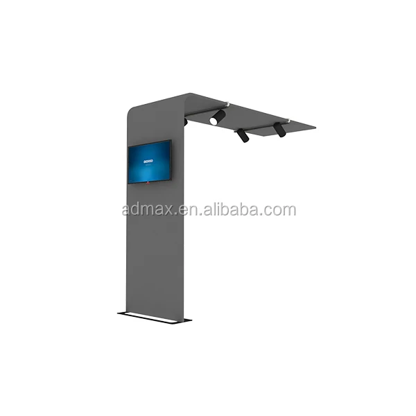 ADMAX TE-19F-BW36006 model modular aluminum frame advertising showcase display tradeshow hot selling trade show booth exhibition