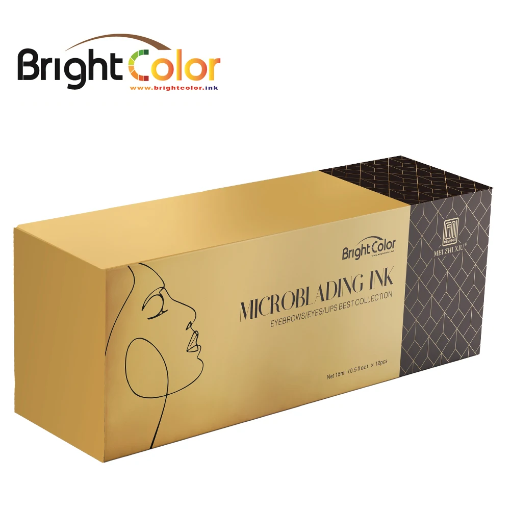 Eyebrow Lip Permanent Makeup Pigment Ink