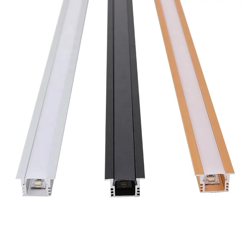 U-образный алюминиевый профиль Светодиодная лента настенная мойка светодиодный освещения