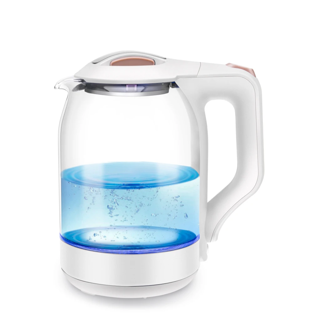 Best Sellers 1.8L Electric Jug Water Boiler Tea Pots Led Light Glass Electric Kettle
