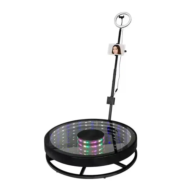 magic manual vending machine 3d wireless selfie ipad black photobooth 360 spin camera 360 photo booth automatic