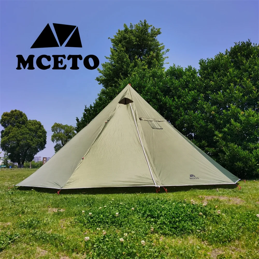 MCETO Outdoor TX500  Tipi Hot Tent Woodstove Backpacking Adventure Hunting Equipment Without Snow Skirt