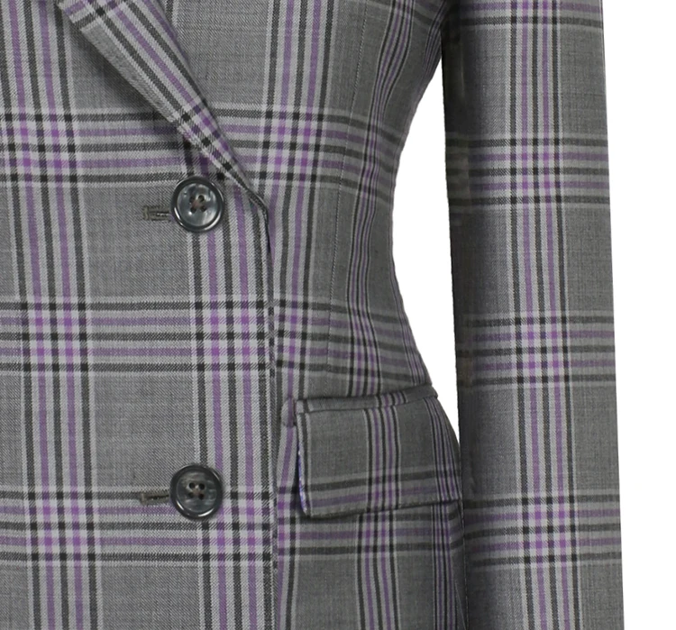 
MTM Wholesale Half Canvas Suit Blazers Suits Women Trajes Salwar Suit For Women Business Clothes 