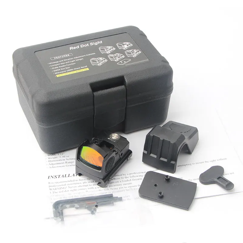 Mini Red Dot Sight Scope Accessories Optic Red Dot Sight Scope Infrared Optical Sights for Hunting