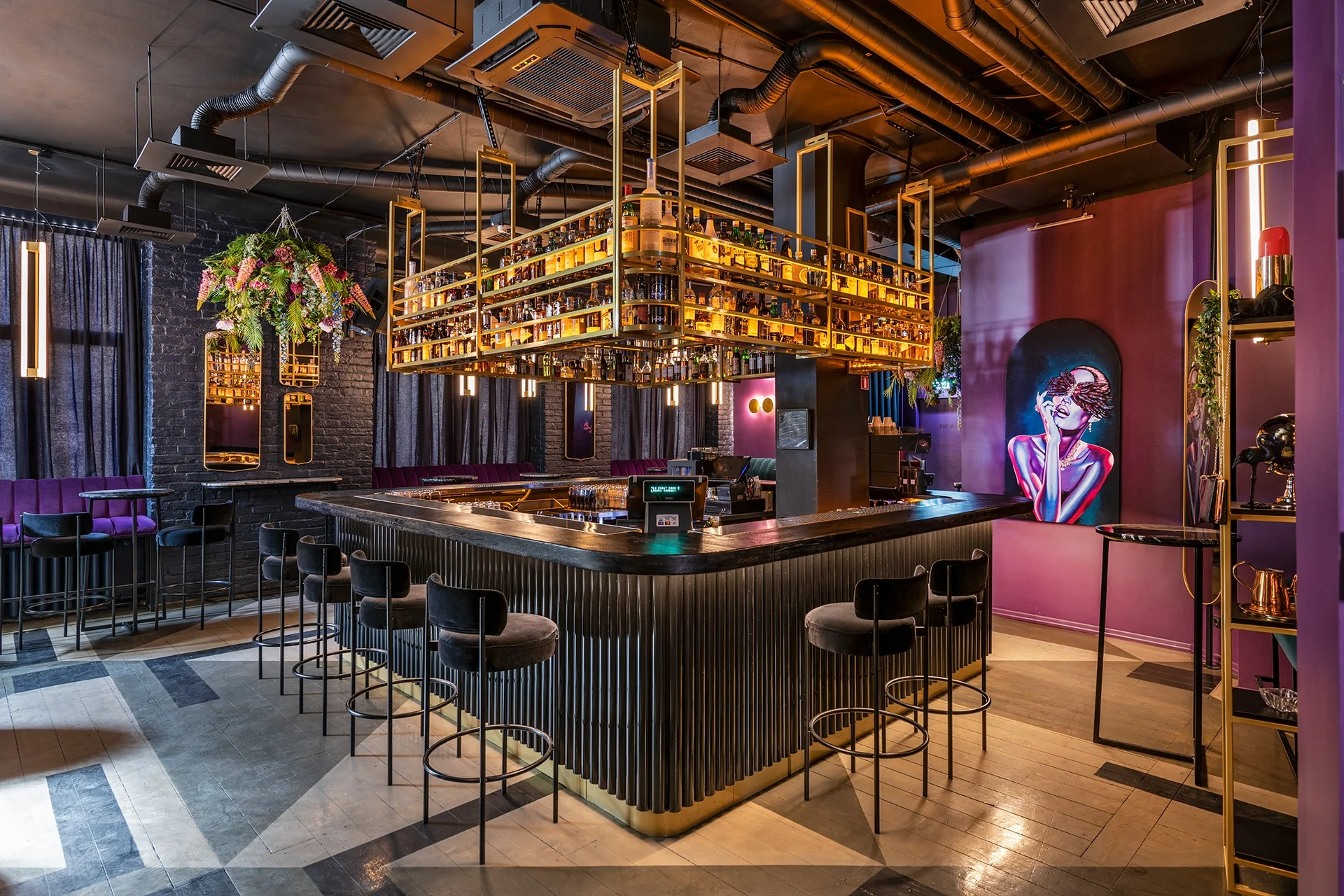 Luxury Pub Bar Counte Design Restaurant Furnitures Manufacturer Private Club Bar Furnitures For Sale