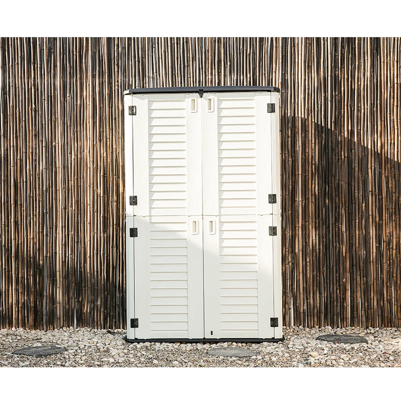 Kinying brand outdoor plastic storage cabinets for garden storage