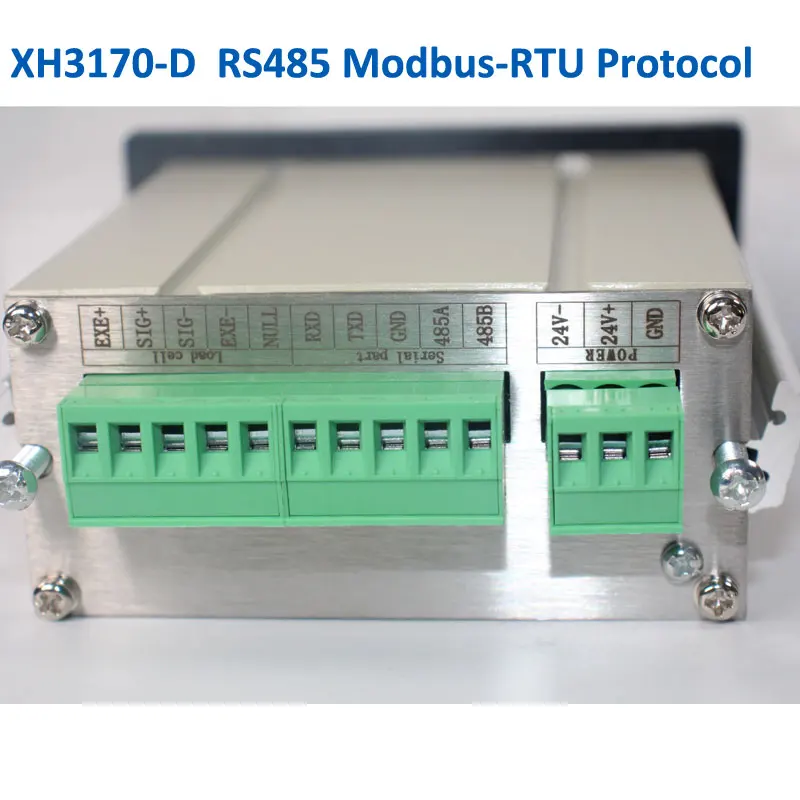 Analog RS485 Load Cell Weight Transmitter Communication Scales Weighing Indicator with PLC