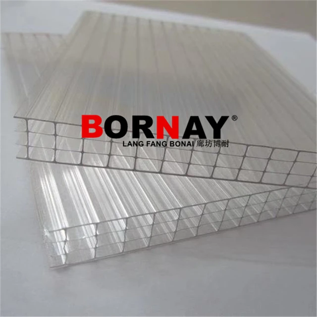 Roofing Sheet Polycarbonate Hollow Sheet Longer Use PC Sheet