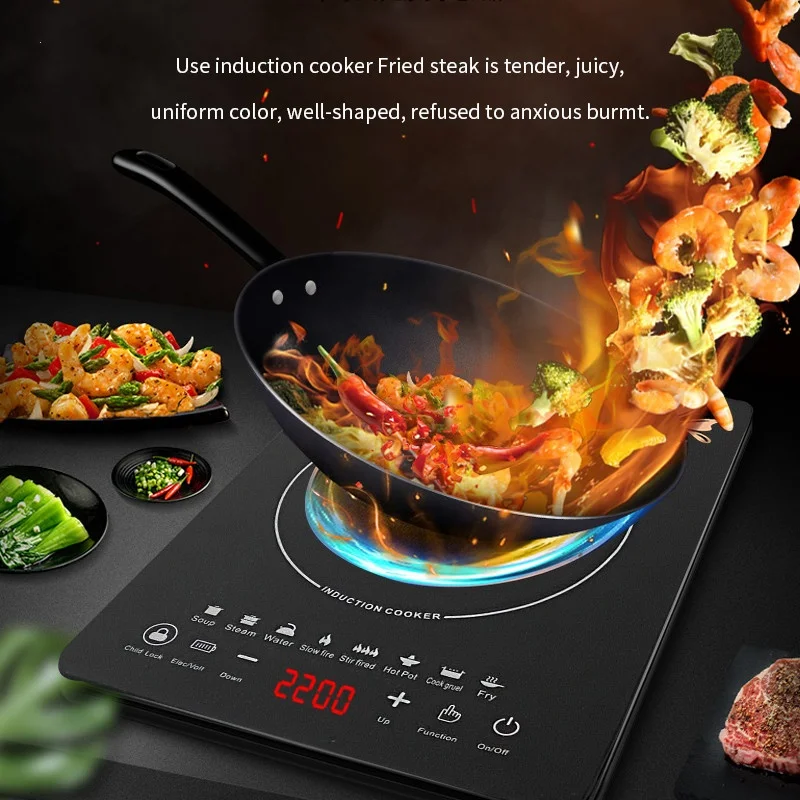 Индукционная плита для кухни 2200 Вт