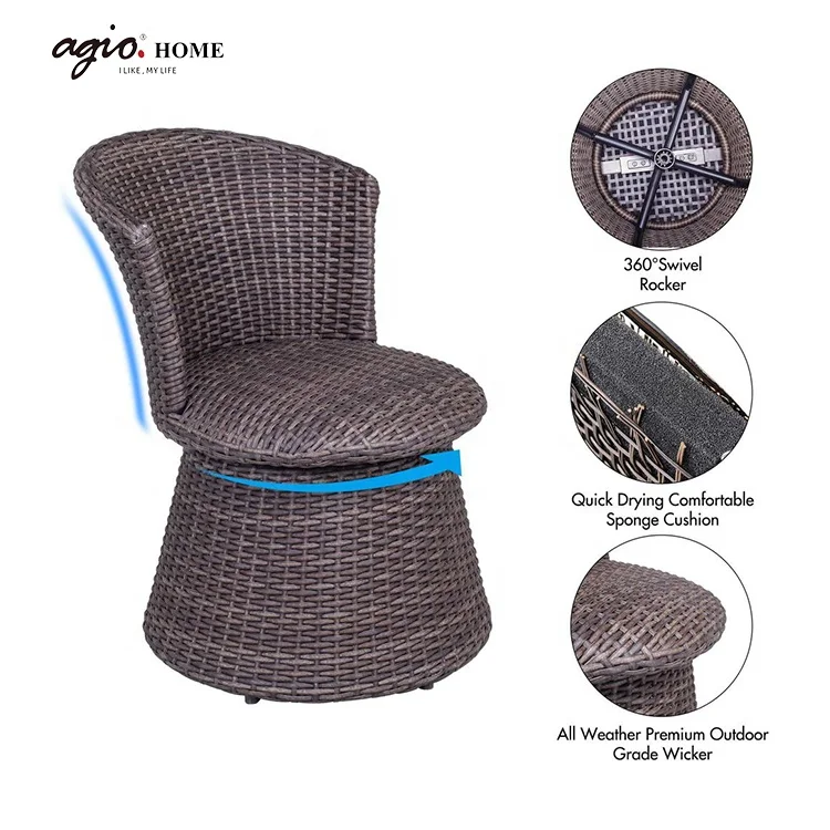 Hot Selling Outdoor Garden Furniture Set With Rattan