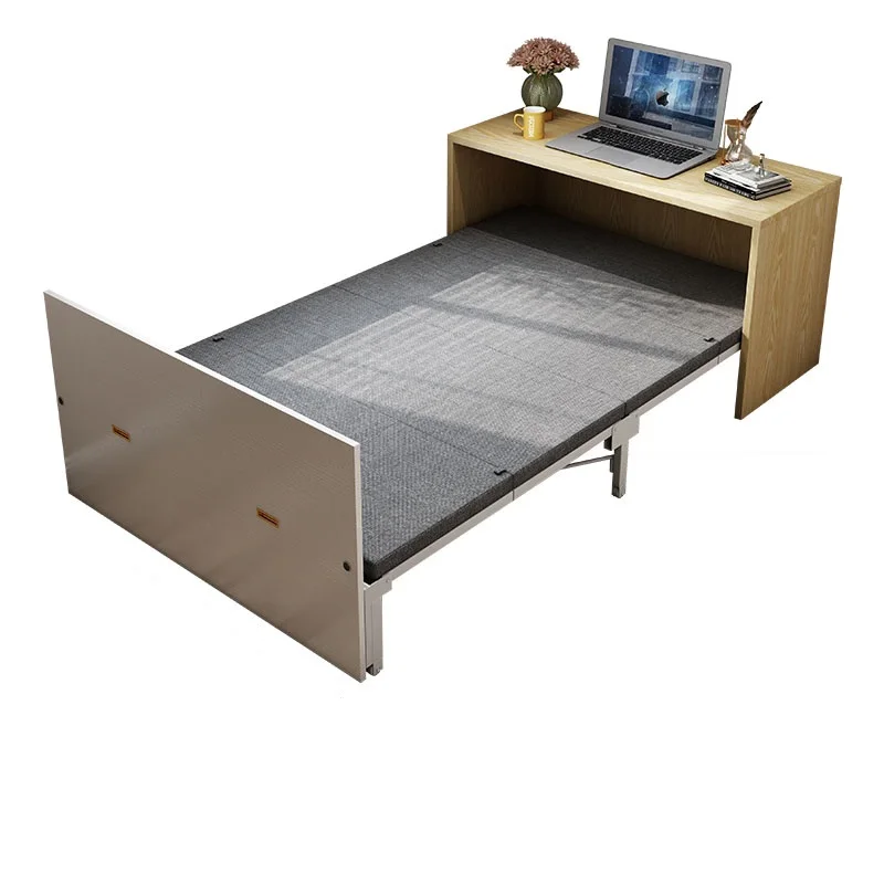 Modern storage bed hinged Storage wall bed sofa with Mattress