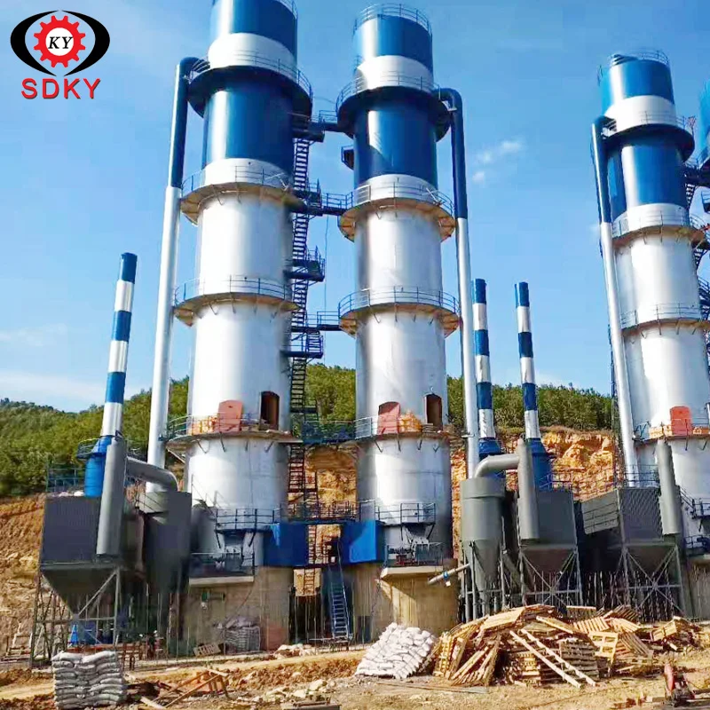 vertical shaft kiln factory kiln for lime dolomite calcination plant
