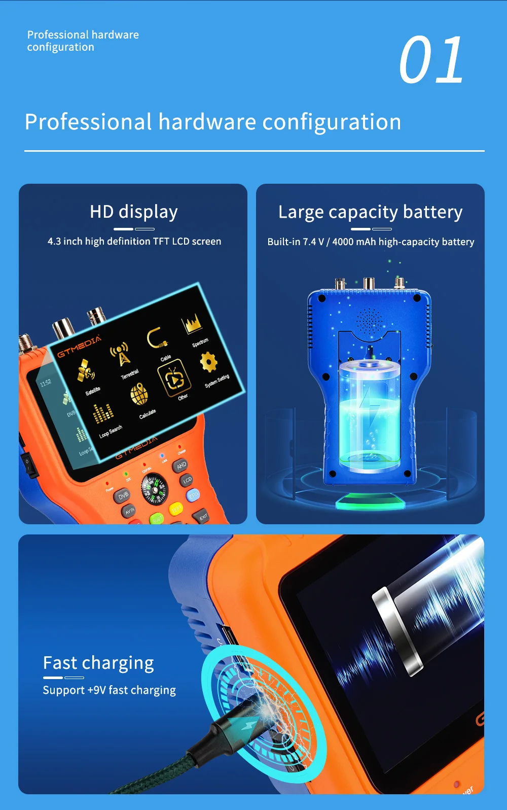 GTmedia V8 Finder Pro DVB-S2 DVB-T2 DVB-C AHD H.265 Satellite Meter Satellite Finder better than satlink ST-5150 ws-6933 vf-6800.jpg