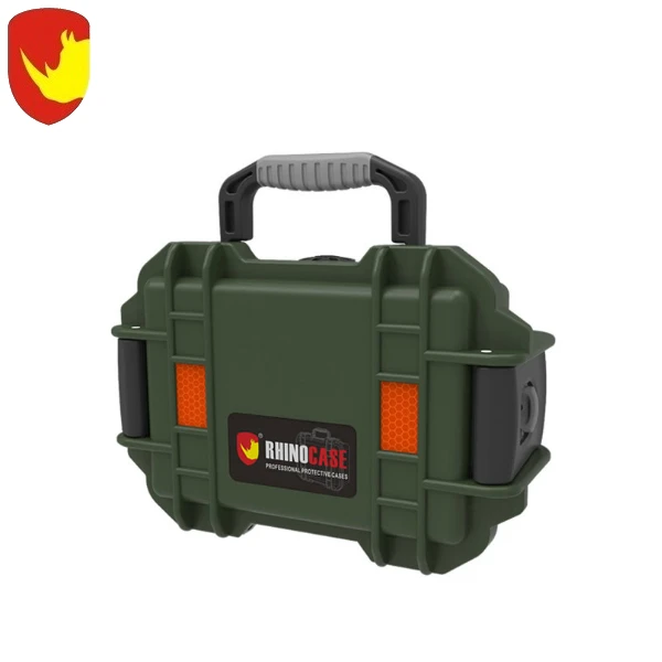DRX IP67 hard Plastic Waterproof Case 252 * 173 * 101 mm Plastic Equipment Case with Foam