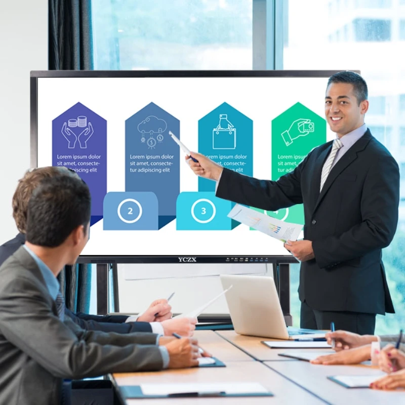 85 inch School Classroom Teaching Smartboards Electronic Touchscreen Smart Board Interactive Flat Panel Display