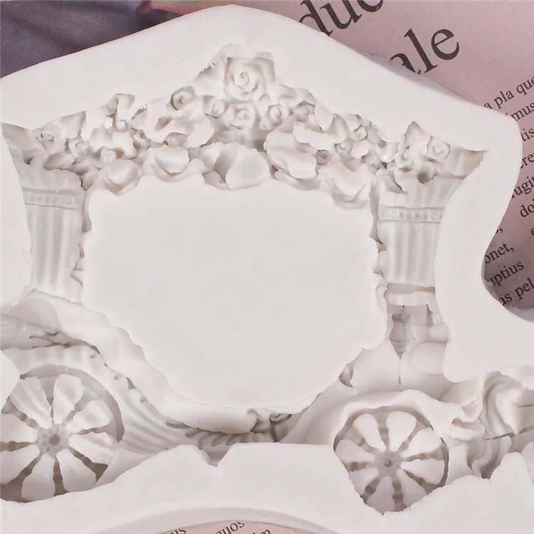 
3D Romantic Wedding Horse Carriage Silicone Mold Sugarcraft Fondant Cake Decorating Gumpaste Tools Candy Chocolate Mould 