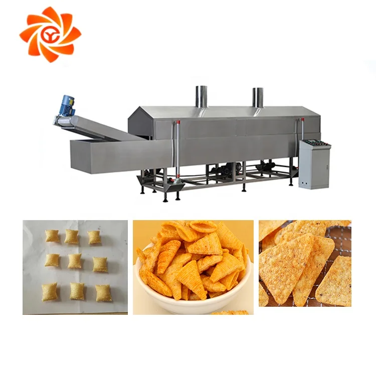 Automatic puffed nacho making machine doritos corn chips machine