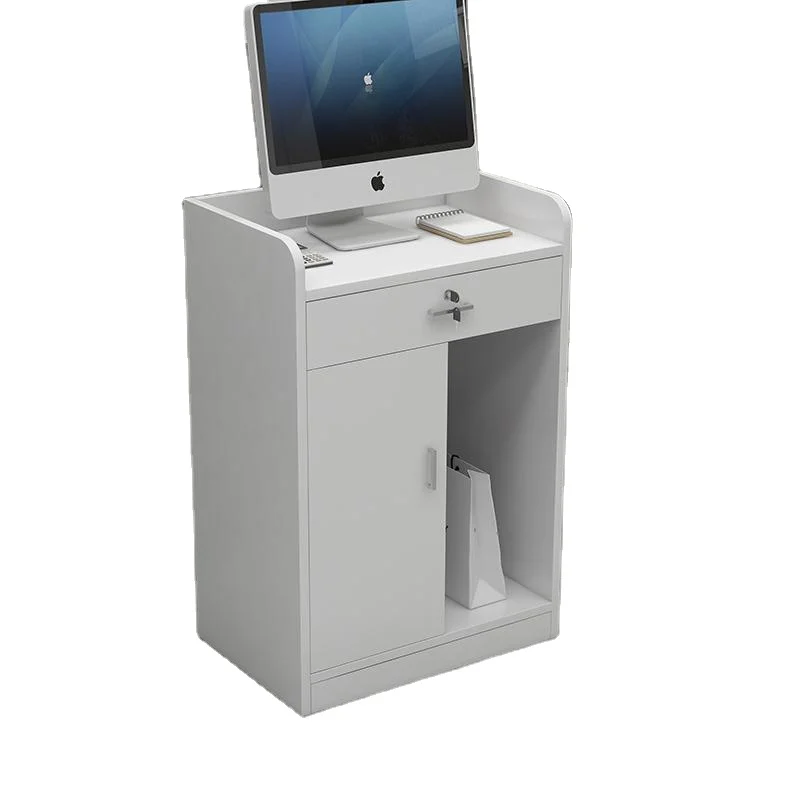 Small-scale Supermarket Store Coffee Shop Counter Design Barber Shop Reception Counter Cash Desk