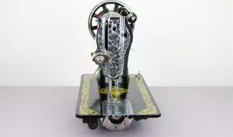 JA1-1 Elegant Design Mini Home Industrial Sewing Machine Portable Treadle Hand-Operated Electric Motor for Leather Use