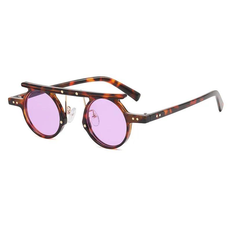 Fashion Punk Style Unisex Glasses Personality Uv400 Sun Glasses Unique Designer Hip-hop Sunglasses Men Women