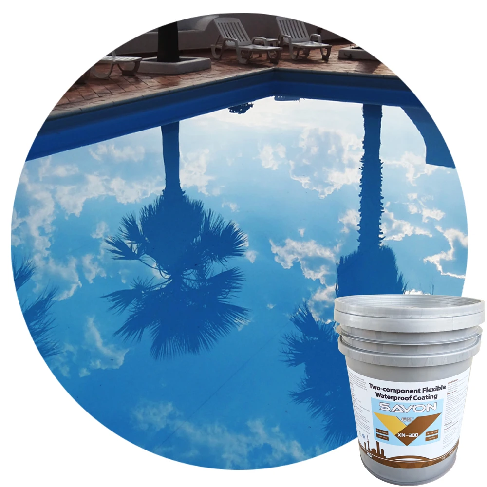 JS High Elasticity Waterproof Coating with Strong Adhesion for Cesspool Polymer Cement Coating