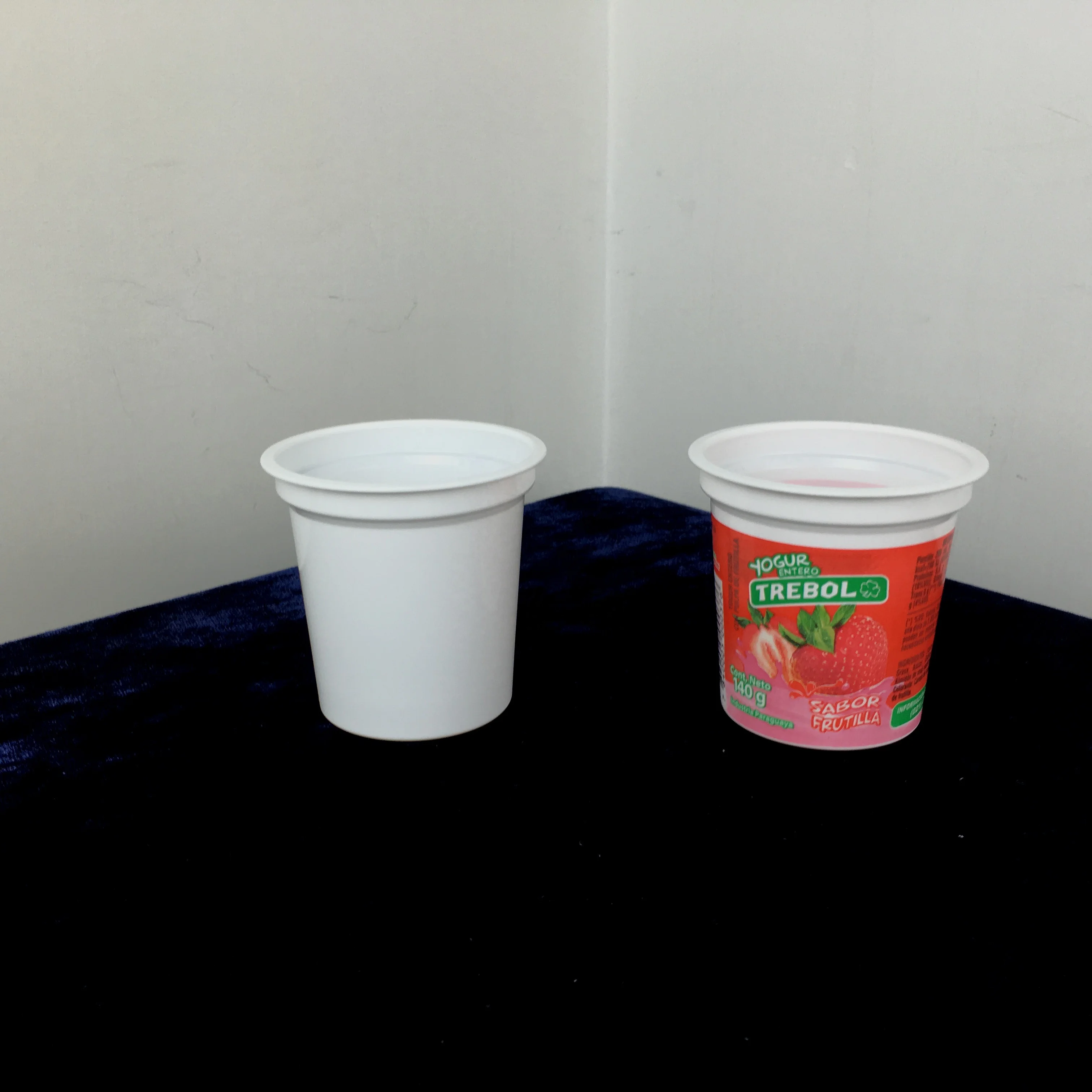 7oz 200ml High Quality Disposable Transparent Food Grade Customized PP Yoghurt Cup With Lid