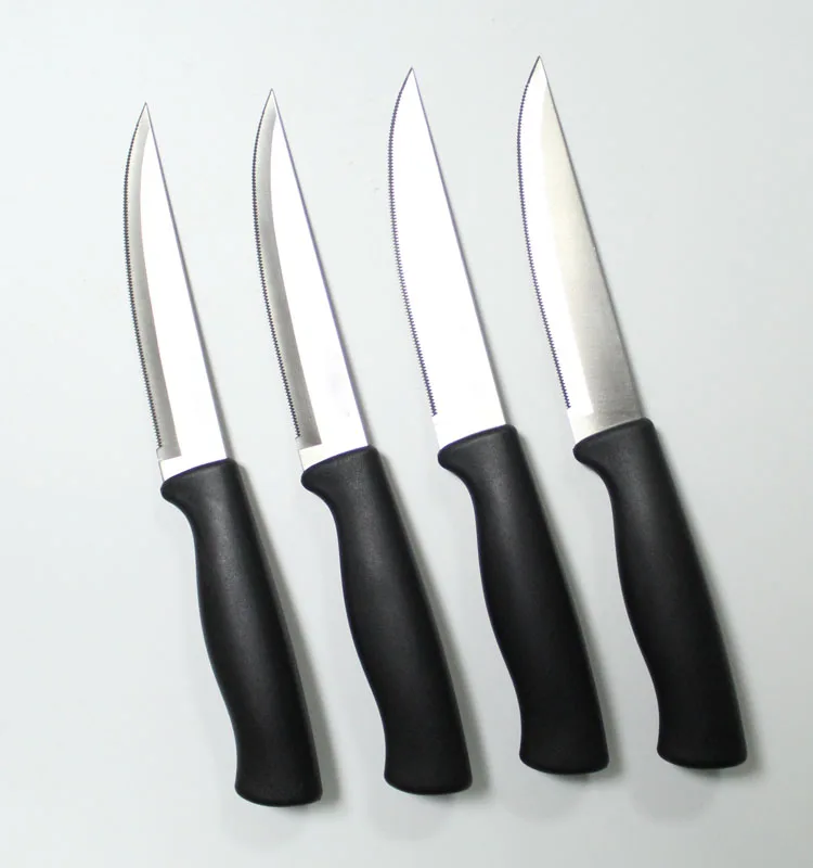 High quality kitchen knife custom Classic Serrated 6 inch Steak Knife set