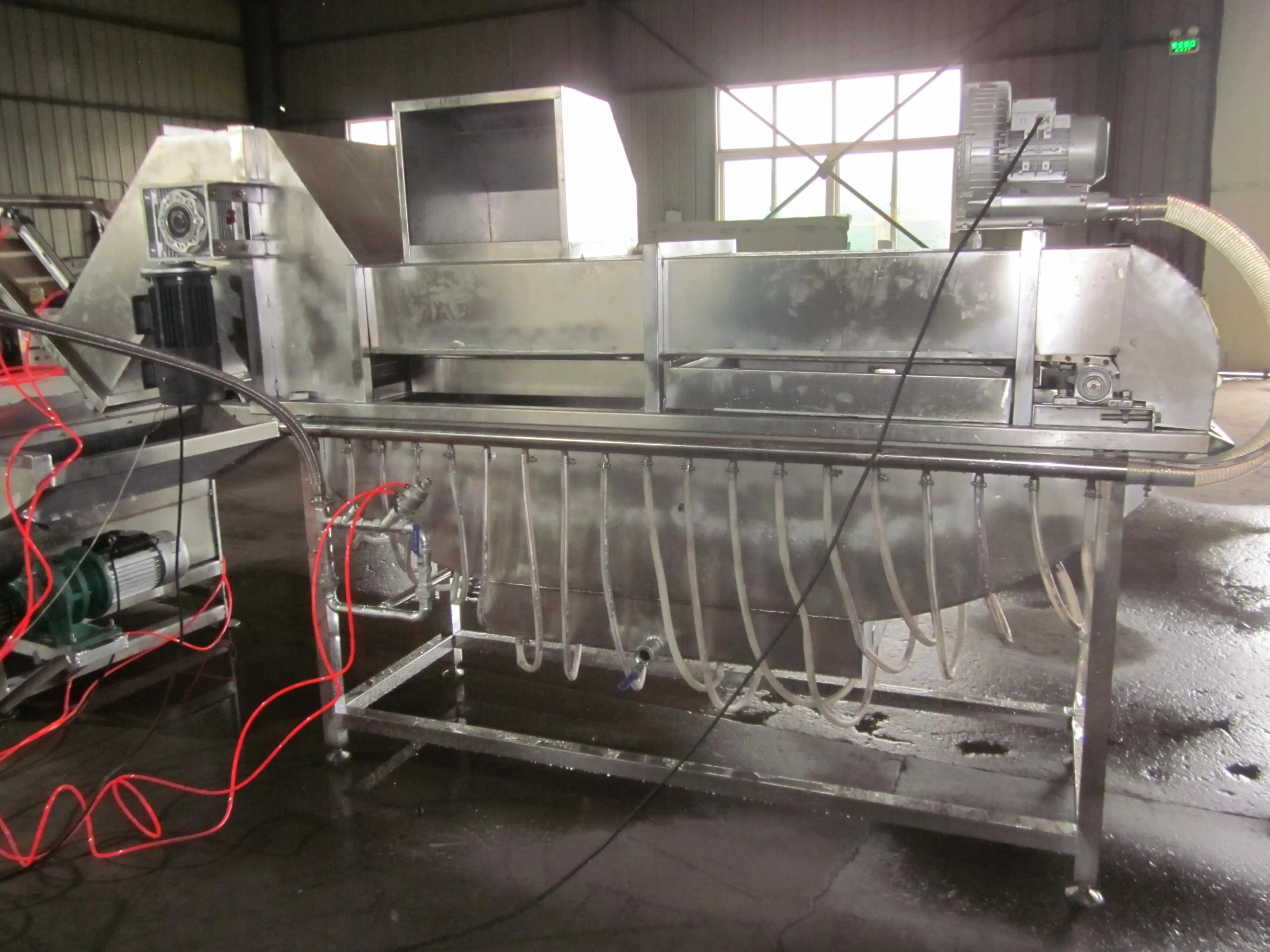 popular stainless steel automatic poultry scalder and chicken plucker machine