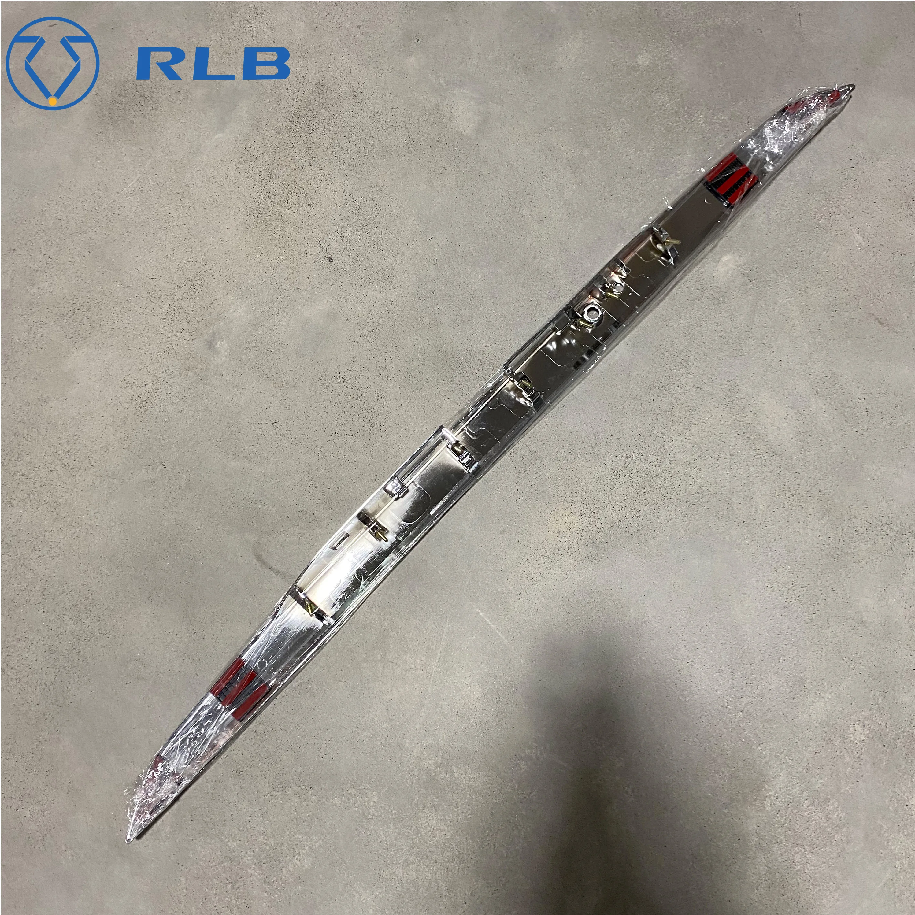 
High quality Hiace 2014 Auto Body Kits rear license plate lamp integral decoration strip 