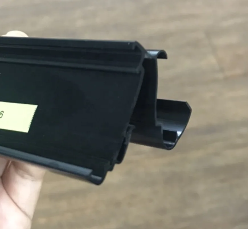 Tego metal Italian Lafortezza 30mm digital price tag holder for supermarket C channel Shelf label holder esl shelf talker