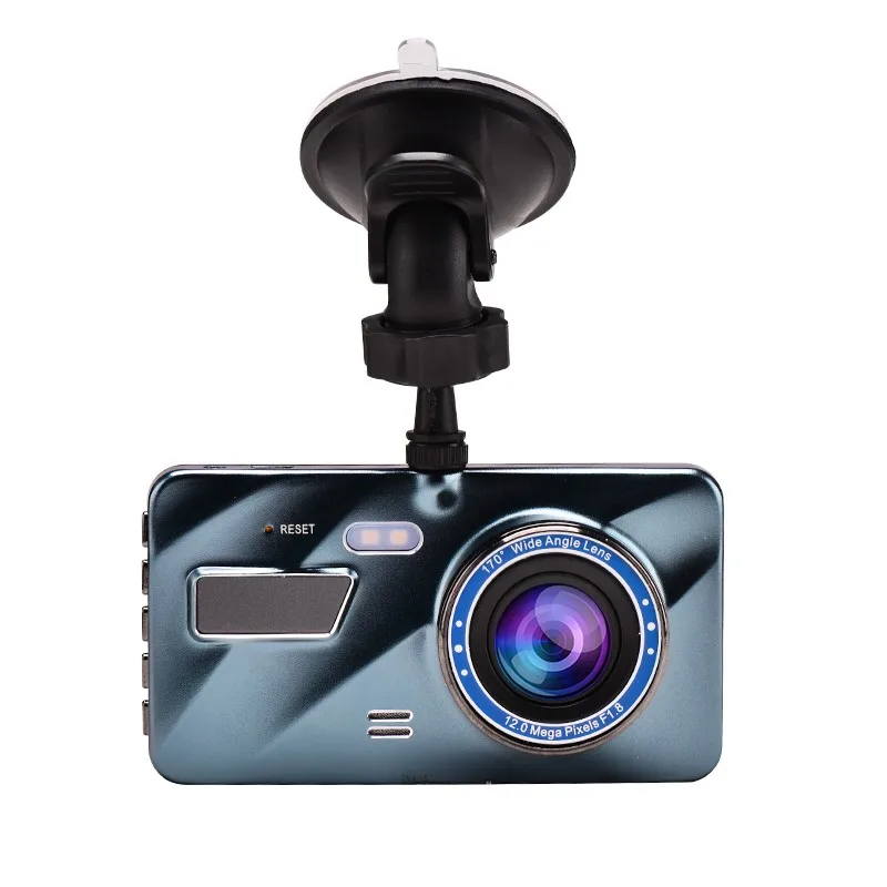 4K High Resolution Car Dver Black Box 170 Degree 4 inch Screen 1080p Car Dash Cam Night Vision Front and Rear Car Camera