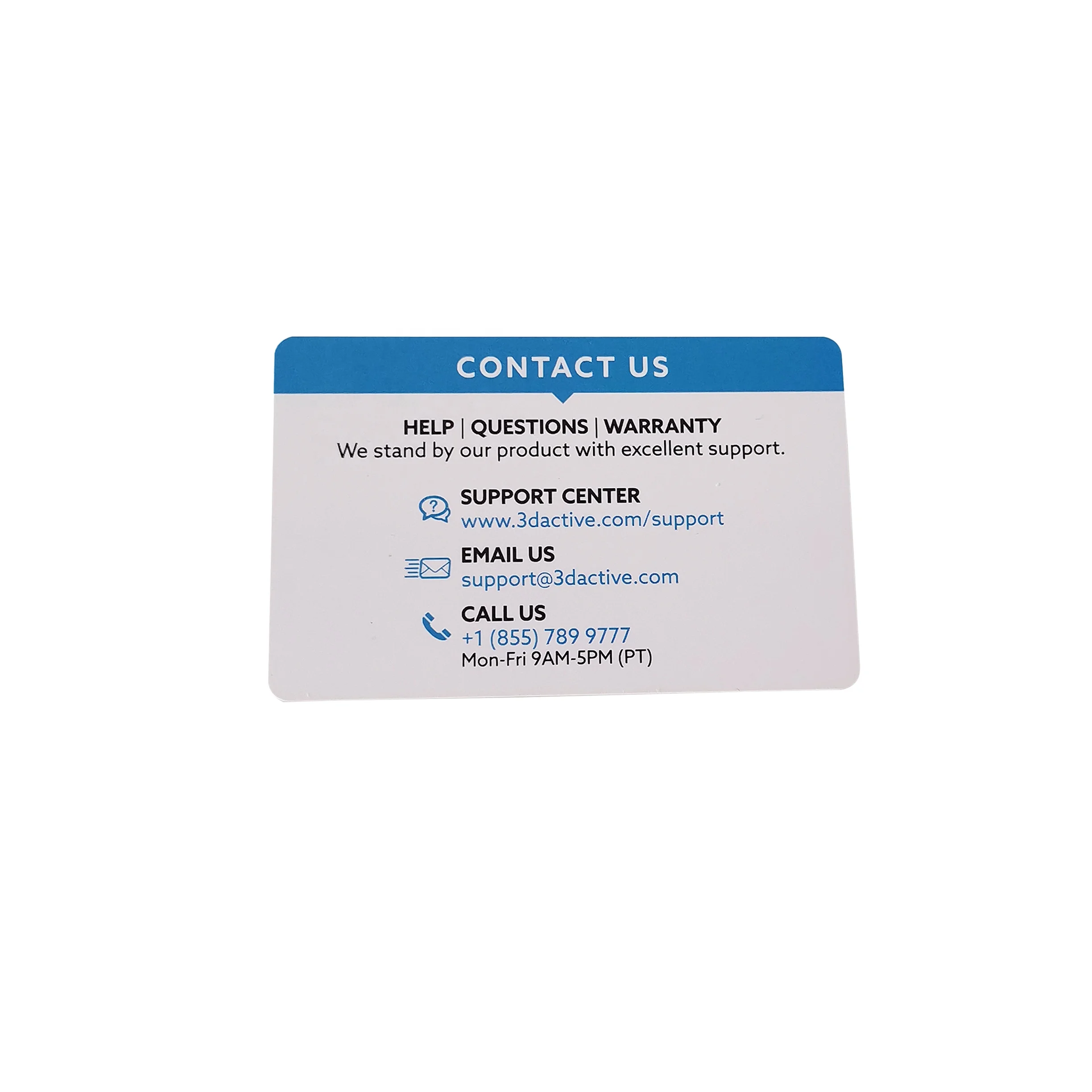 High quality Custom business plastic pvc card