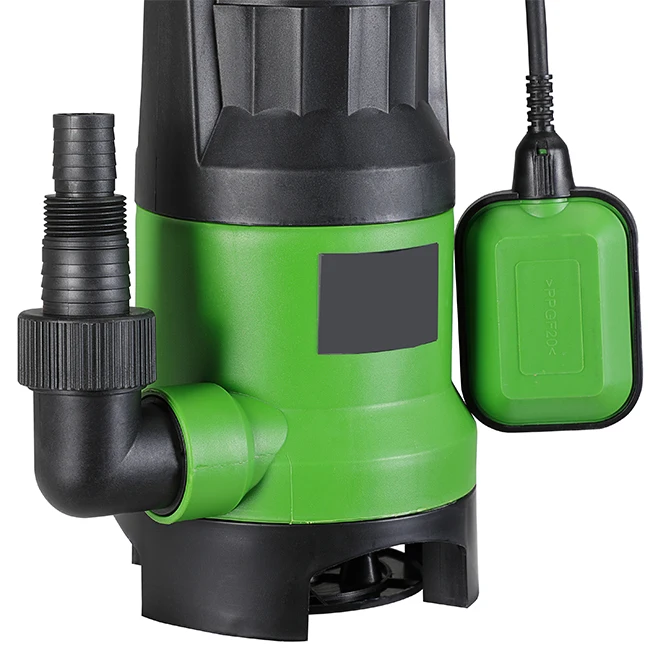 400W Electric Submersible Water Pump with Float Switch and Max Flow 8000L/H for Swimming Pool, Tub, and Garden Irrigation
