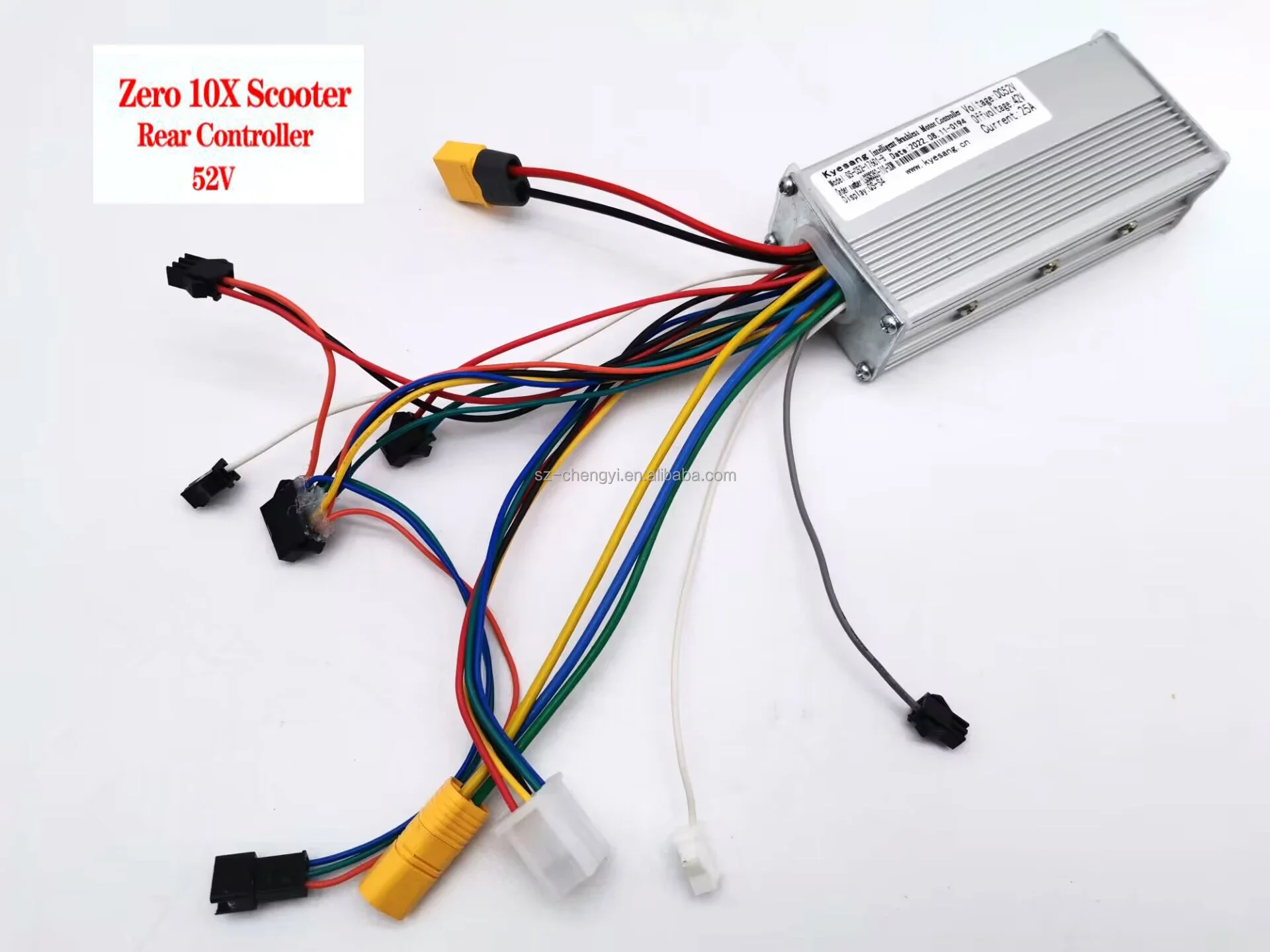 Передние и задние контроллеры для Zero 10x Speedual 52v 25a электрический скутер Интеллектуальный бесщеточный контроллер двигателя A/B запасные части