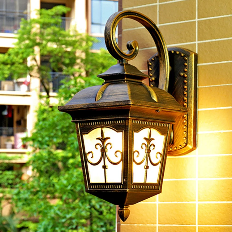 light wall lamp led for corridor lighting outdoor wall mounted waterproof die-cast aluminum wall light outdoor