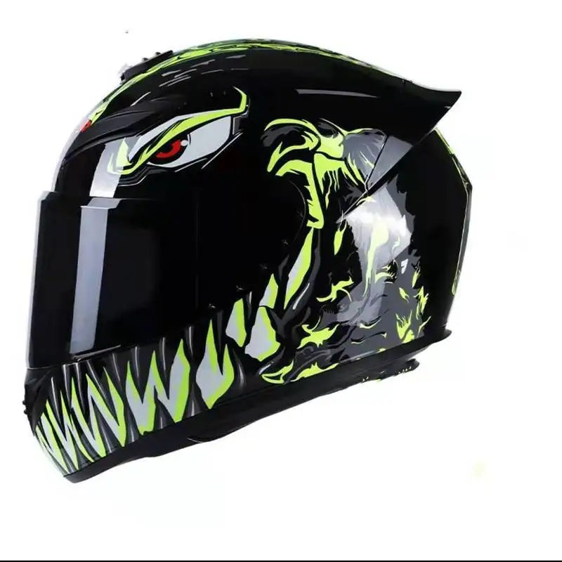new hot sale custom motorcycle helmet top quality visor motorcycle helmets full face DOT certified motorcycle helmets wholesale
