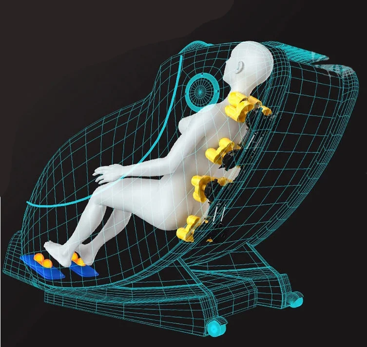 Credit card business coin bill operated Commercial 3D zero gravity vending Massage Chair with payment system