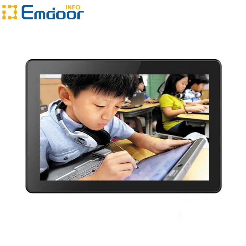 IP65 Factory OEM RS485/RS232 All in One PC Intel 3855U Fanless Industrial PC