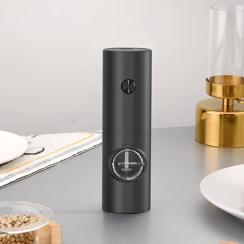New Design salt and pepper grinder electric Kitchen Gadgets for Cooking electric salt and pepper grinder set